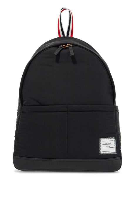 THOM BROWNE Multipocket Luxury Backpack with Adjustable Straps