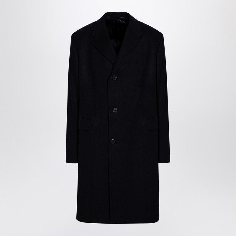 PRADA Single-Breasted Wool Jacket for Men