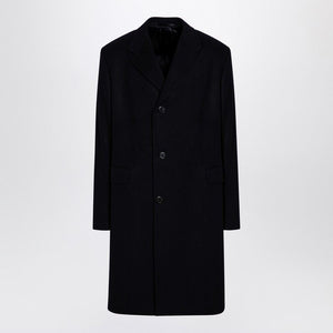 PRADA Single-Breasted Wool Jacket for Men