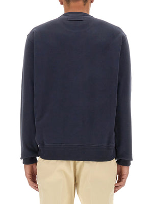 ZEGNA Men's Logo Sweatshirt - Regular Fit