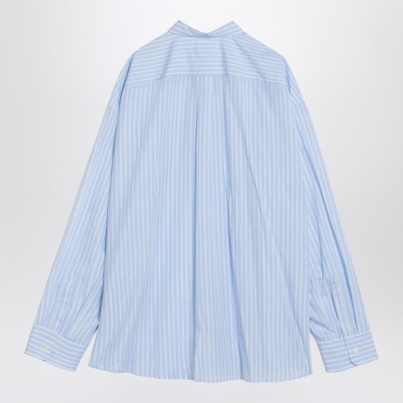 PRADA Button-Down Striped Shirt in Cotton