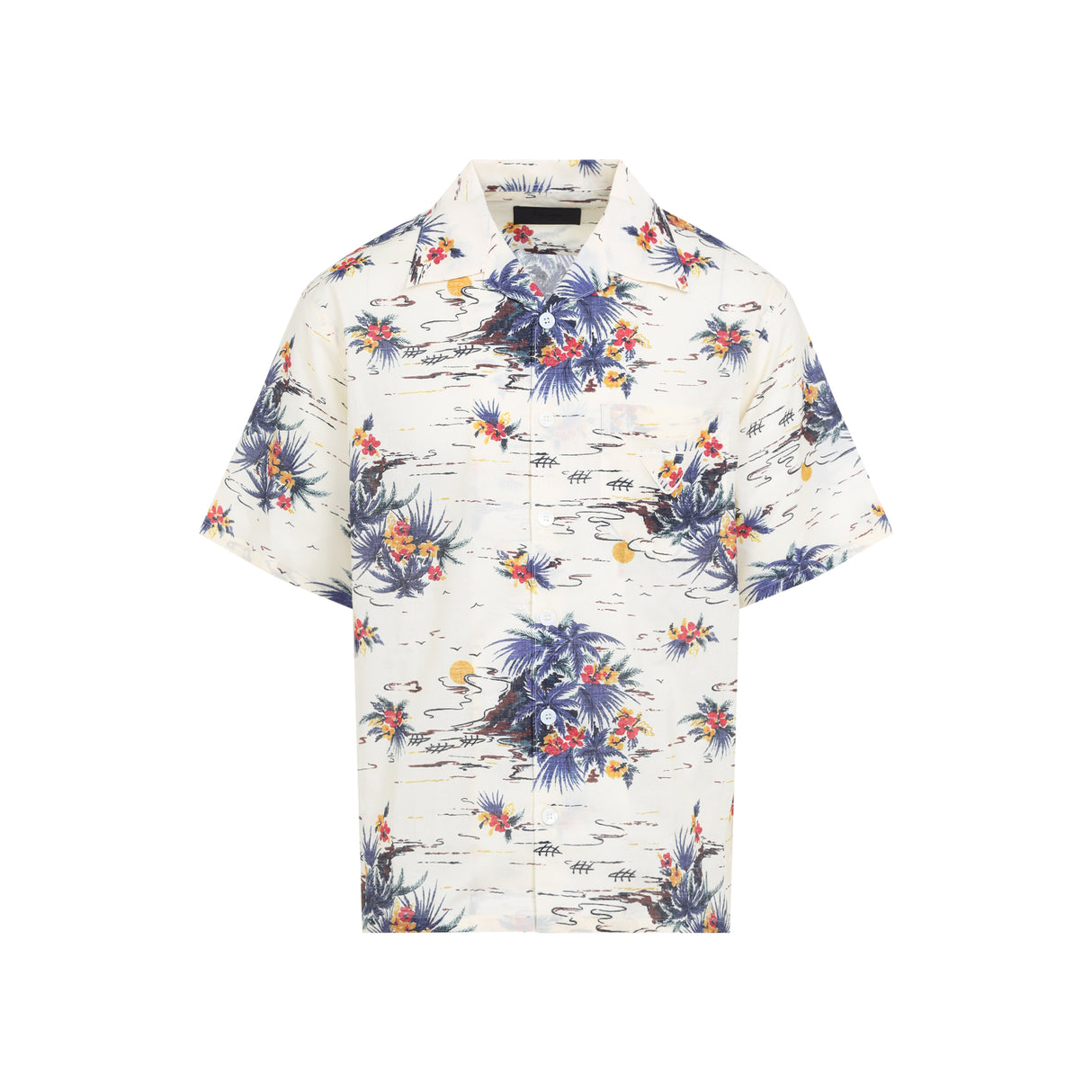 PRADA Short Sleeve Cotton Shirt