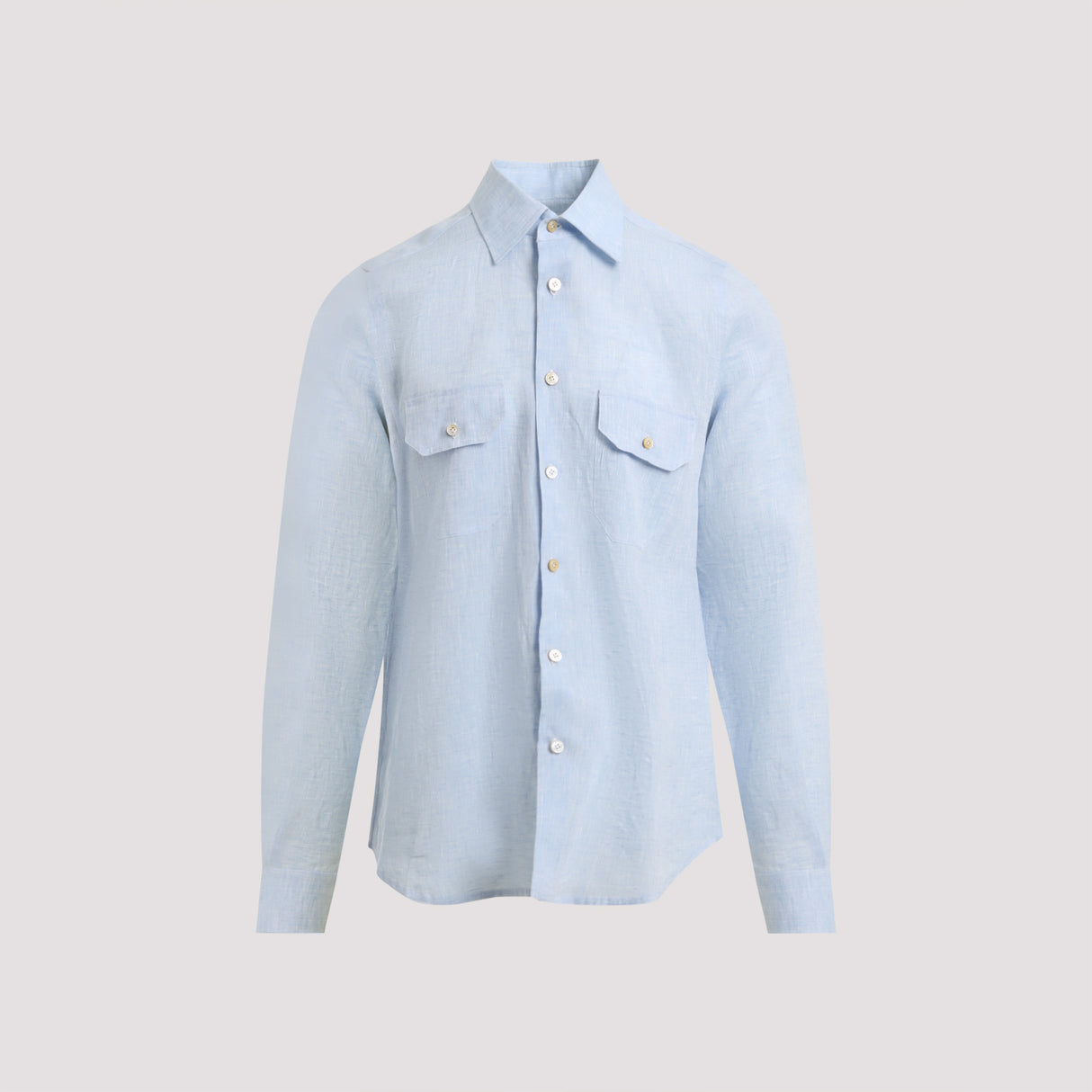 KITON Men's Stylish Linen Shirt for SS25