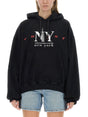 ALEXANDER WANG Oversized Logo Sweatshirt - Size S