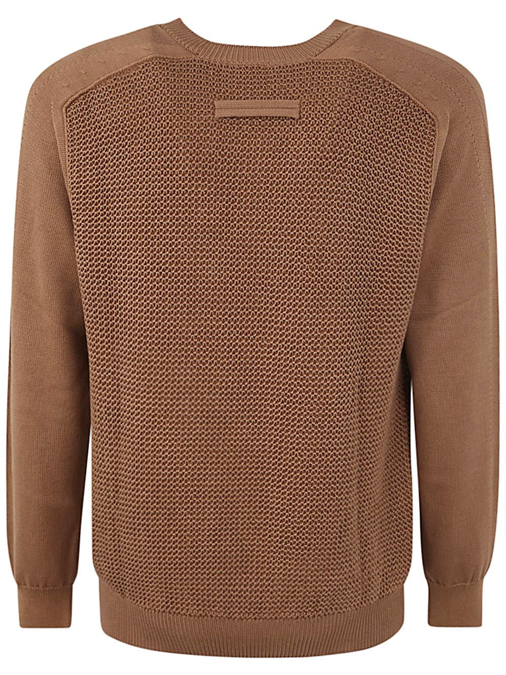 ZEGNA Cotton and Silk Crew Neck Jersey