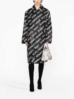 VETEMENTS Monogram Raincoat for Women - FW23 Edition