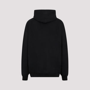 VETEMENTS 23FWメンズ用ブラックフーディー