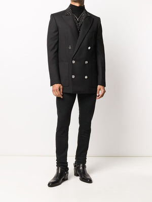 BALMAIN Men's Luxury Marine Jacket