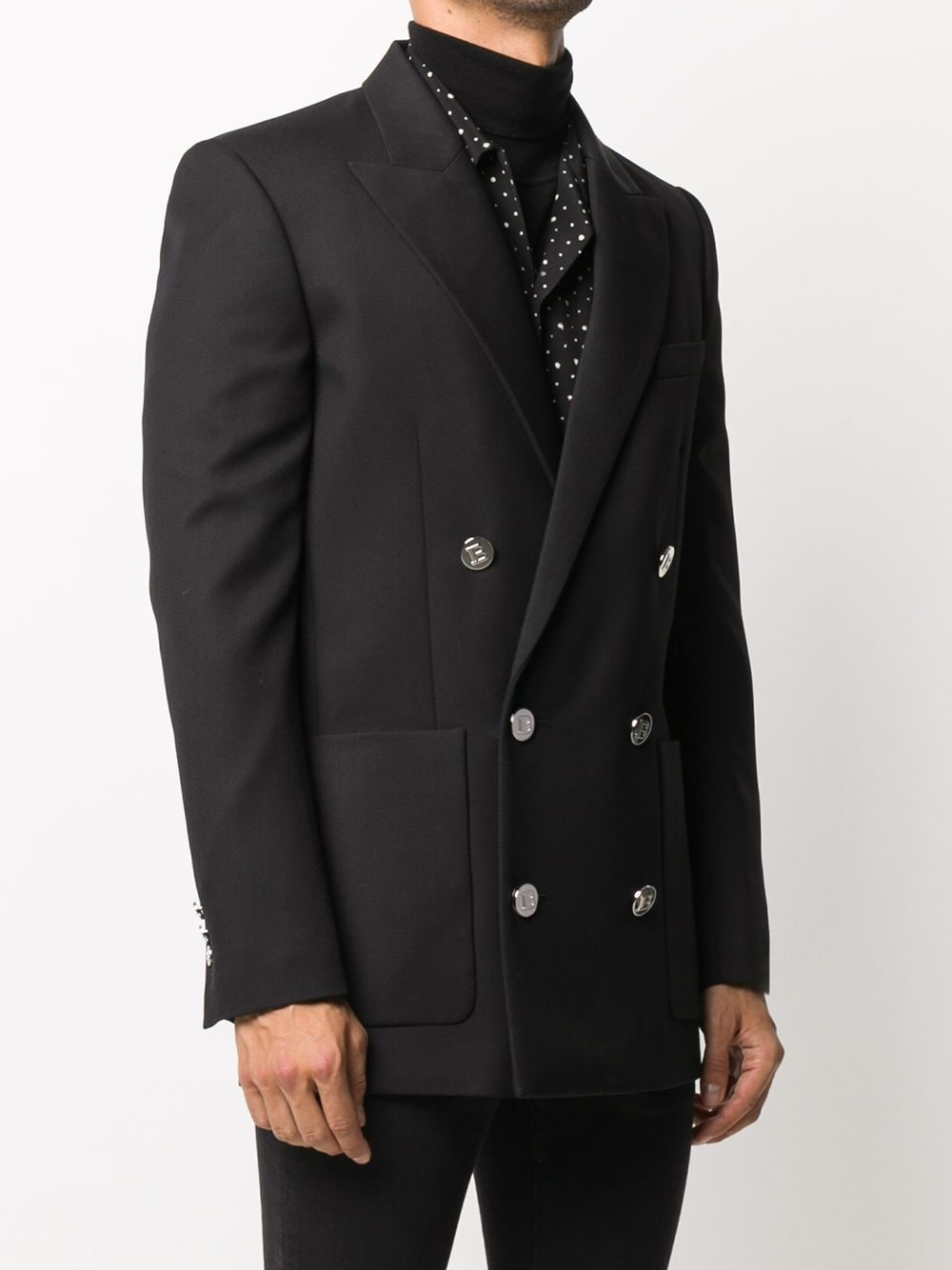 BALMAIN Men's Luxury Marine Jacket