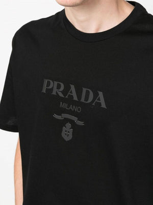 PRADA メンズネロロンスリーブTシャツ - FW23コレクション