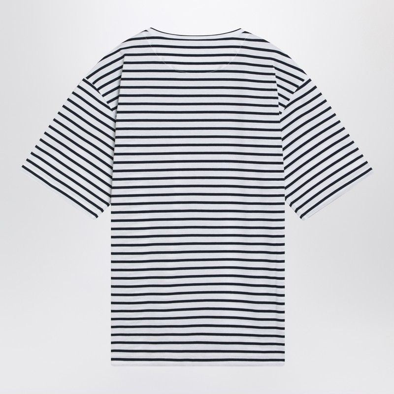 PRADA Striped Cotton Round-Neck T-Shirt for Men