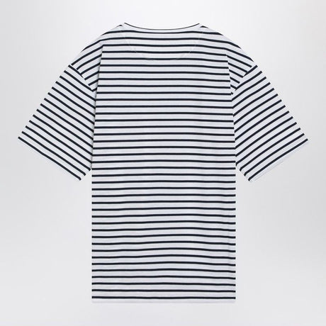 PRADA Striped Cotton Round-Neck T-Shirt for Men