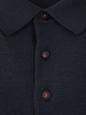 KITON Luxurious Cashmere Polo for Men - FW23 Collection