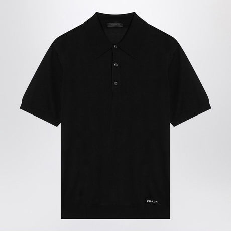 PRADA Recycled Silk Polo Shirt