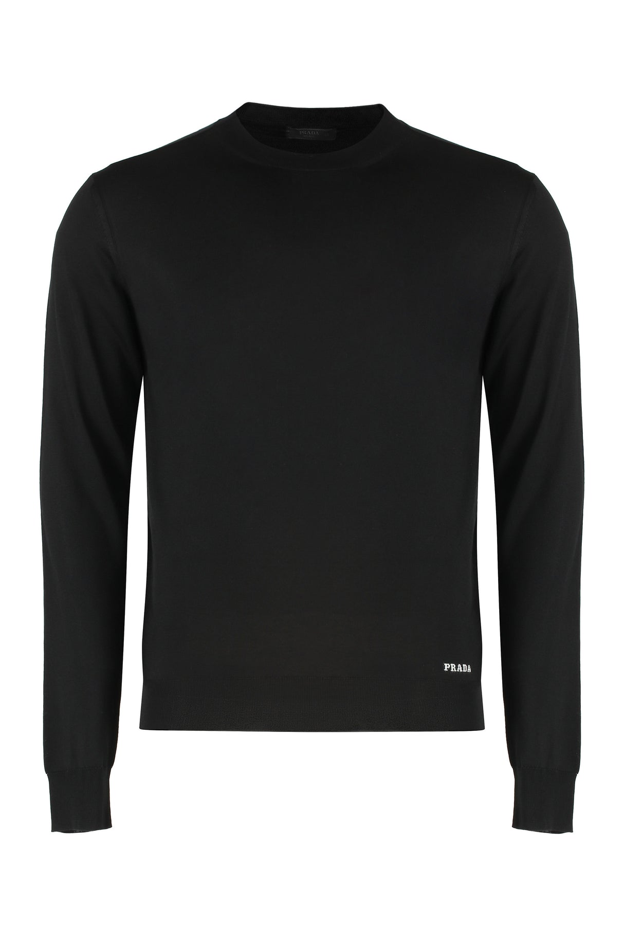 PRADA Fine Knit Crew-Neck Sweater for Men