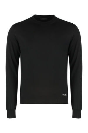 PRADA Fine Knit Crew-Neck Sweater for Men