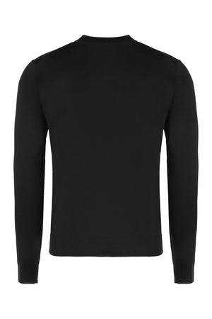 PRADA Fine Knit Crew-Neck Sweater for Men