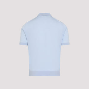 PRADA Virgin Wool Polo for Men - SS25 Collection