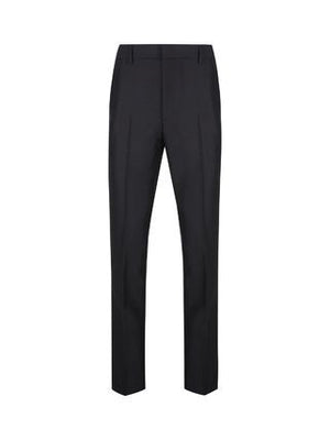 PRADA Black Mohair Pants - 2023 Autumn/Winter Collection