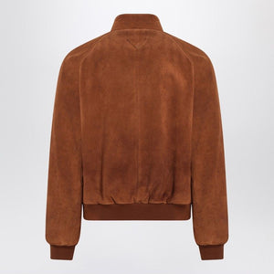 PRADA Suede Bomber Jacket for Men