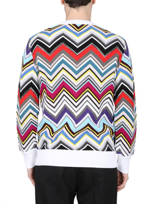 MISSONI Regular Fit Crew Neck Sweater