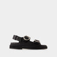 AMI PARIS Unisex Fussbet Sandals - SS25 Collection