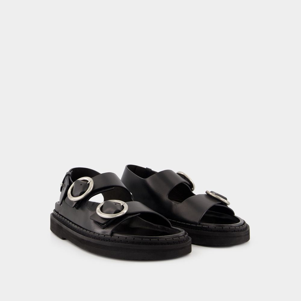 AMI PARIS Unisex Fussbet Sandals - SS25 Collection