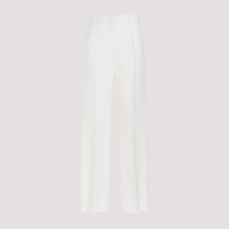 VALENTINO Elegant Wide-Leg Trousers for Women - Size Options Available