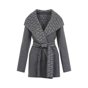 VALENTINO Chic Wool & Silk Jacket for Women