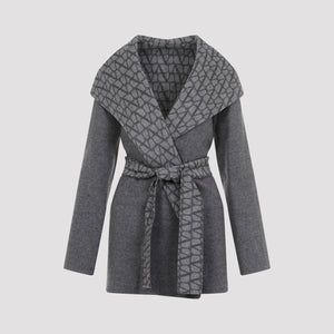 VALENTINO Chic Wool & Silk Jacket for Women