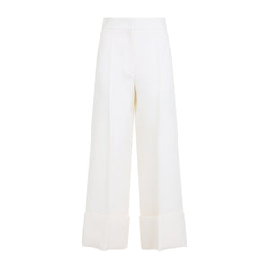 VALENTINO Elegant Wool-Silk Trousers for Women - Size 6B3RB6551CF