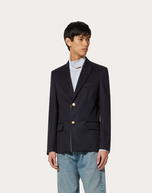 VALENTINO Men's Semi-Fitted Jacket