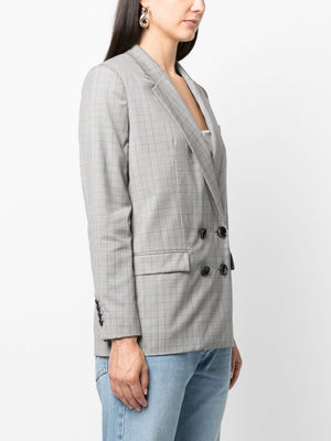 ISABEL MARANT Timeless Wool Plaid Blazer