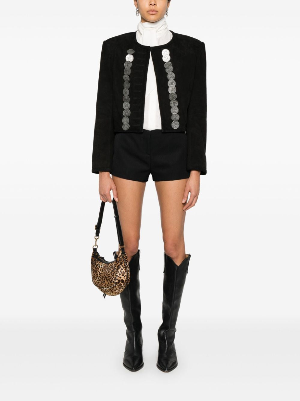 ISABEL MARANT Mini Leather Outerwear