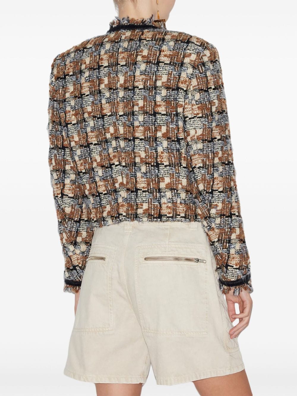 ISABEL MARANT Mini Short Wool Jacket