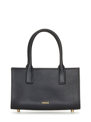 VERSACE Chic Mini Shopper Handbag - 14cm x 23cm