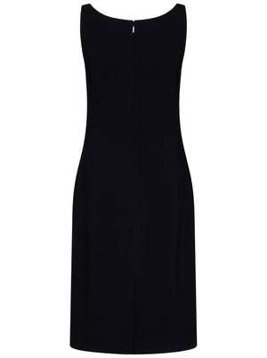 VERSACE Elegant Midi Dress with Iconic Medusa Details