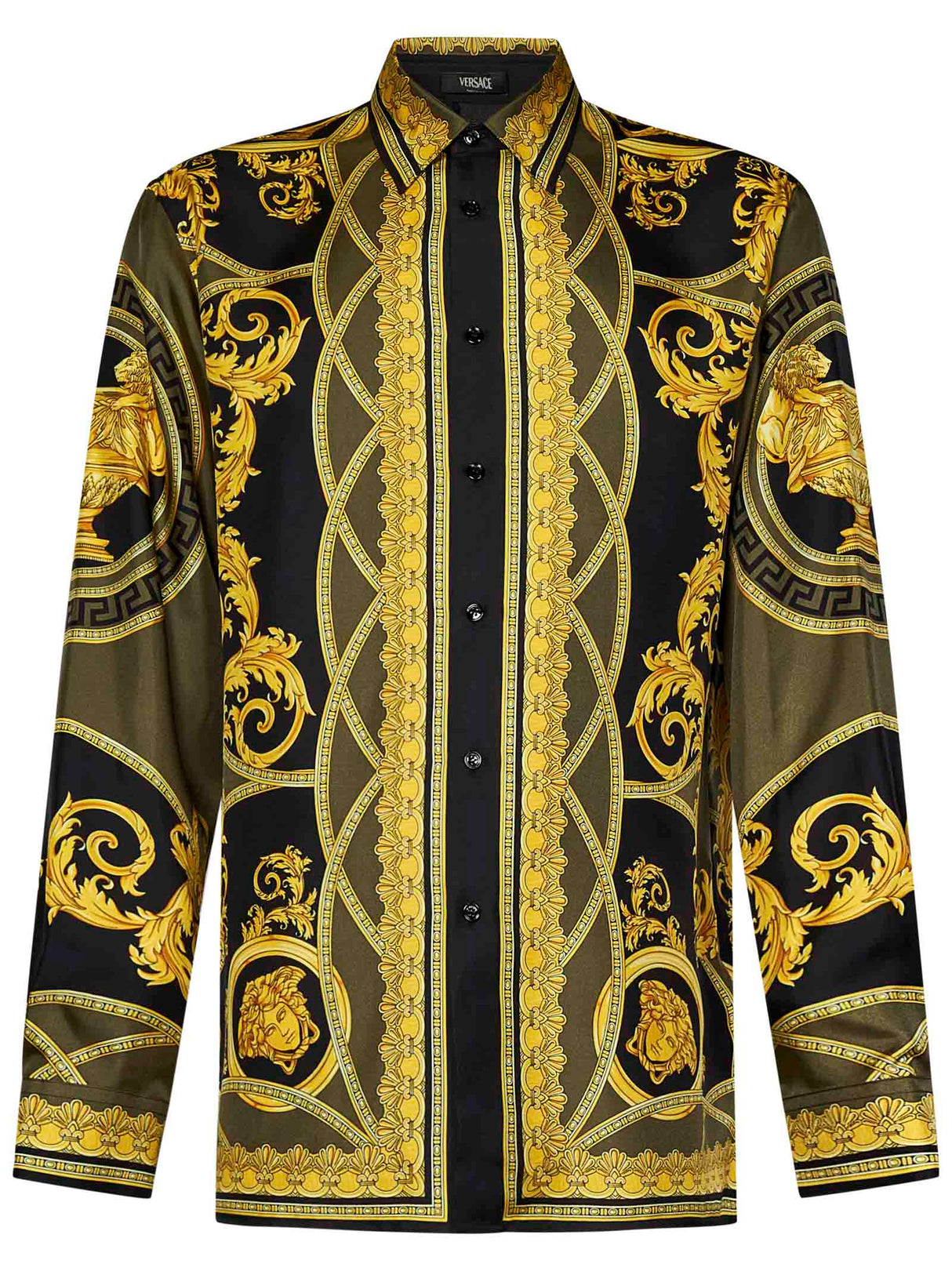 VERSACE Silk Printed Shirt for Men - 24W Season