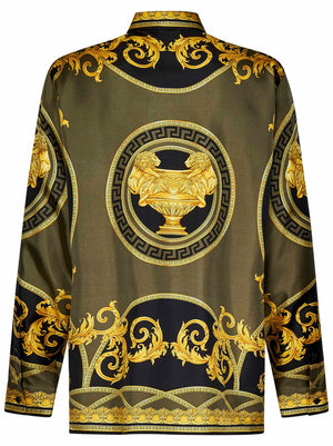 VERSACE Silk Printed Shirt for Men - 24W Season