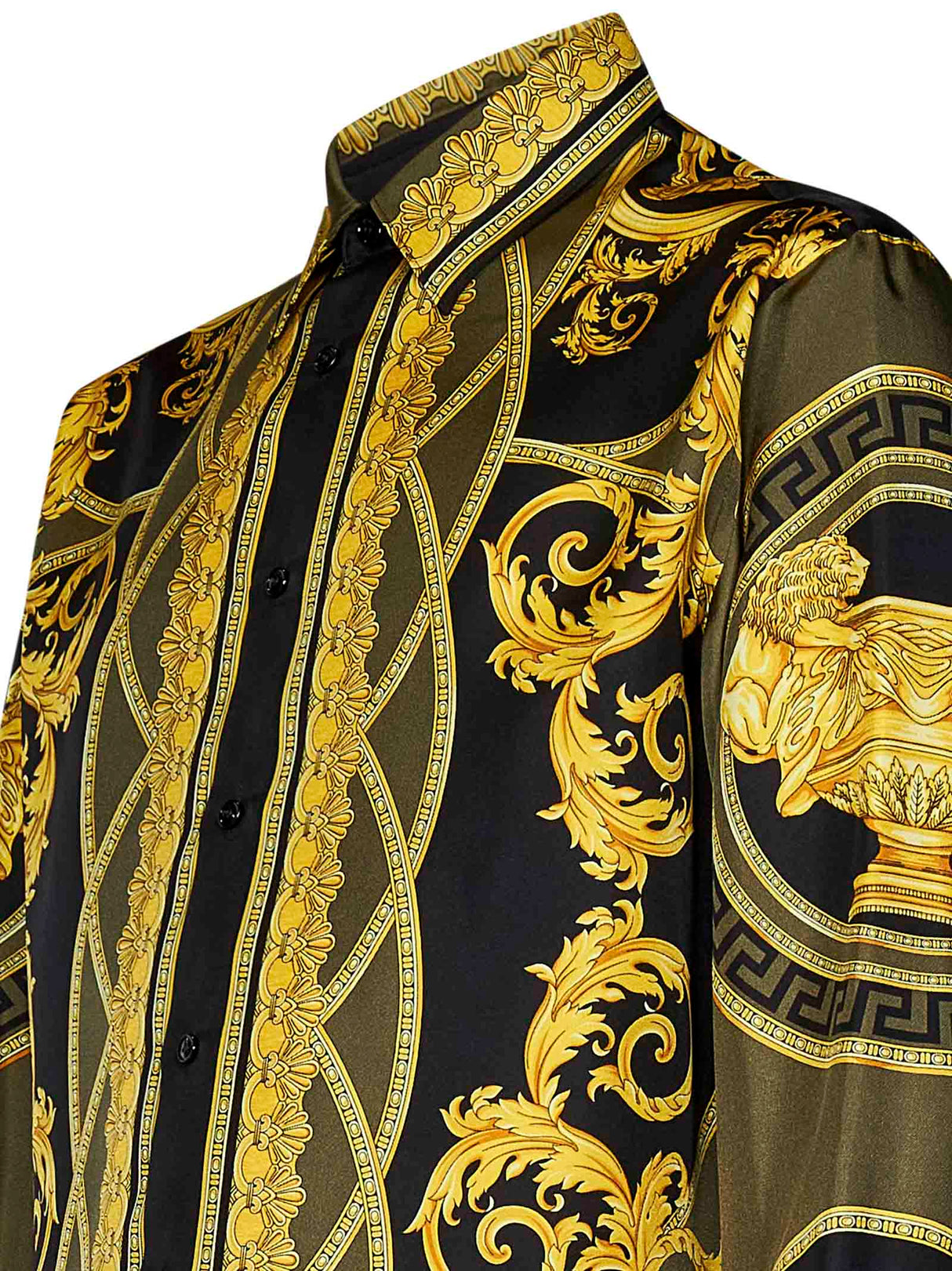 VERSACE Silk Printed Shirt for Men - 24W Season