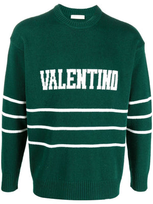 VALENTINO Regular Fit Knit Sweater for Men