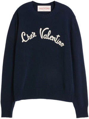 VALENTINO Men's Elegant Wool Sweater