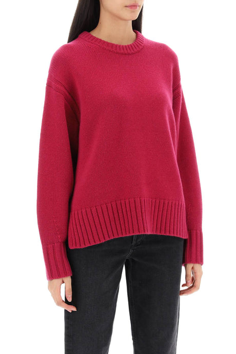 GUEST IN RESIDENCE Oversized Crew-Neck Cashmere Sweater - XS Size