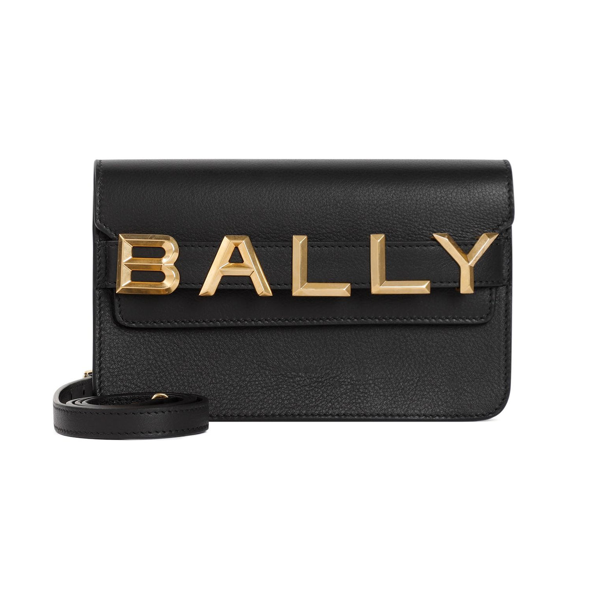 BALLY Mini Cross Body Leather Bag (22cm x 16cm x 8cm)