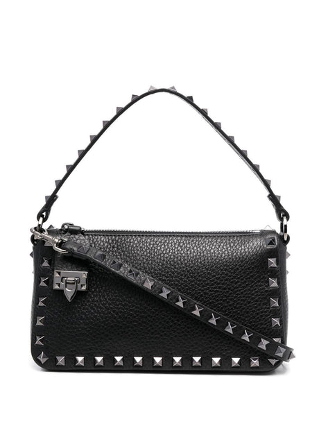 VALENTINO GARAVANI Mini Rockstud Leather Crossbody Handbag