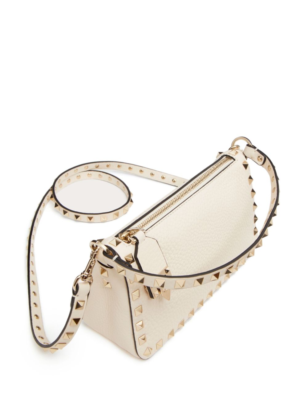 VALENTINO GARAVANI Mini Rockstud Leather Crossbody Handbag