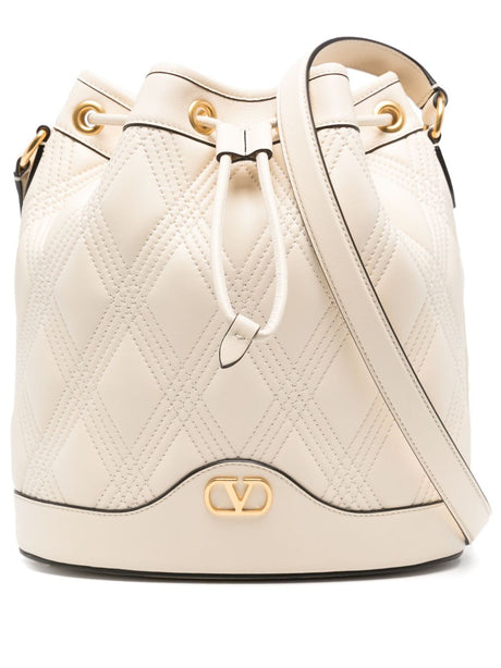 VALENTINO GARAVANI Mini Leather Bucket Handbag