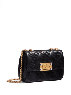 VALENTINO GARAVANI Mini Leather Quilted Shoulder Handbag