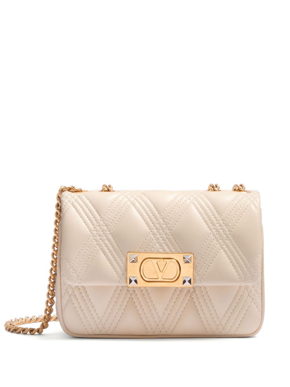 VALENTINO GARAVANI Mini Leather Quilted Shoulder Handbag