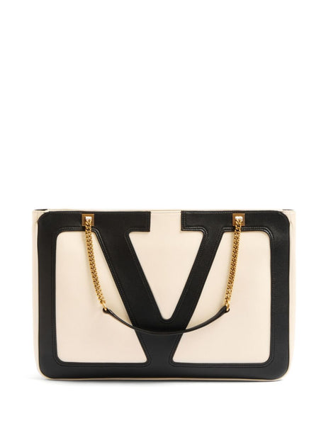 VALENTINO GARAVANI Medium Tote Handbag with Signature Logo